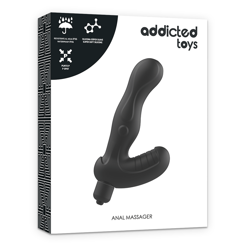 ADDICTED TOYS - P-SPOT VIBE SILICONEN ANALE PROSTAATSTIMULATOR