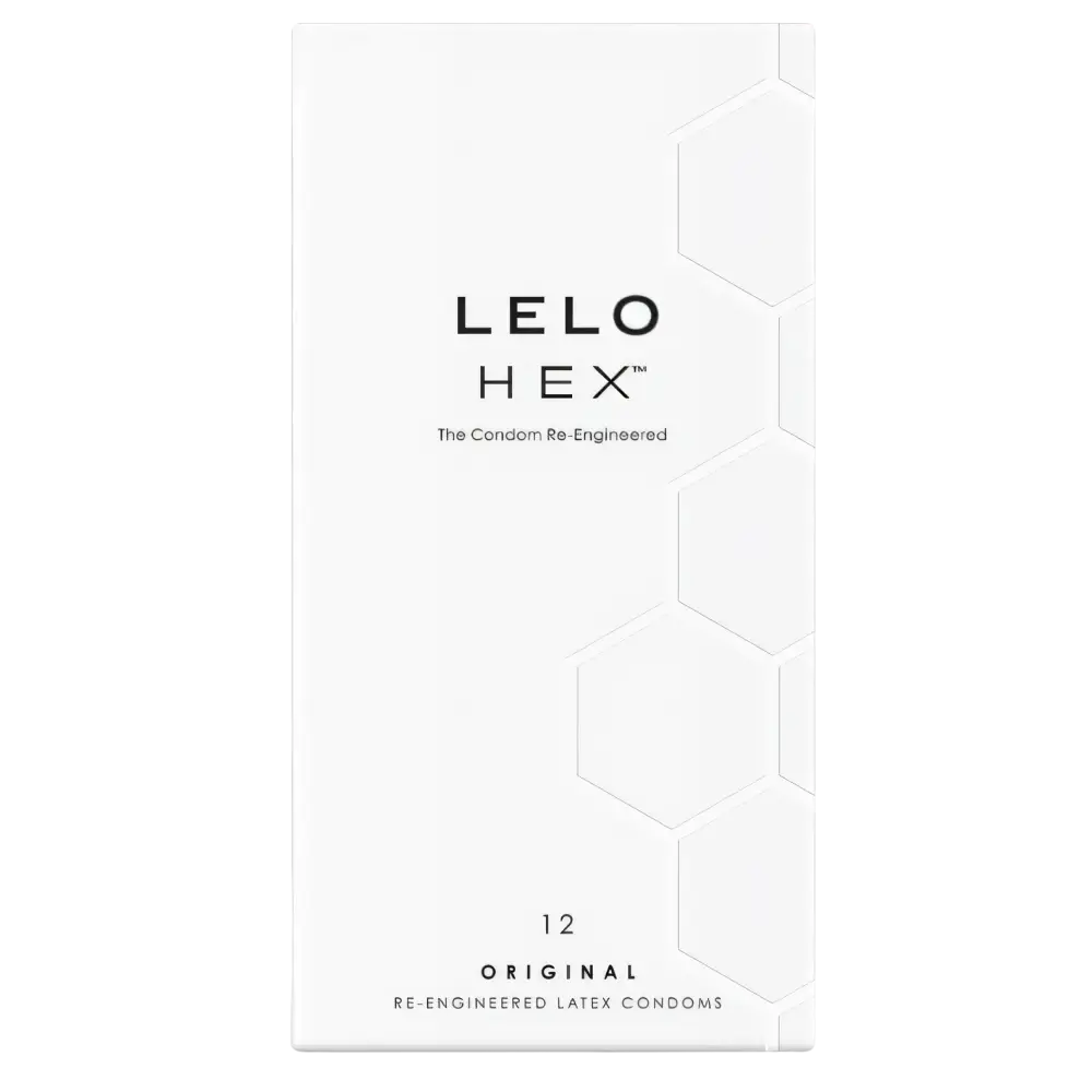 LELO - HEX PRESERVATIVO CAJA 12 UDS