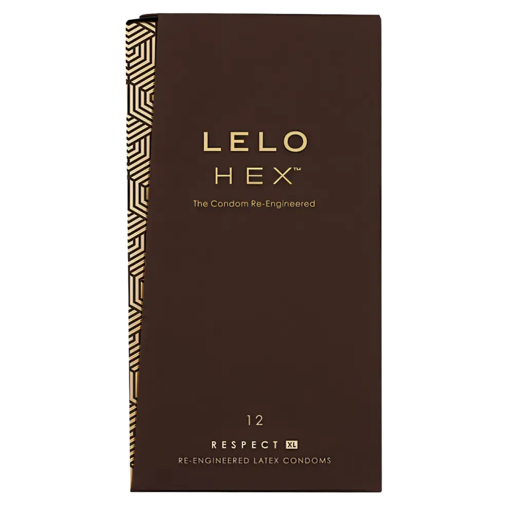LELO - HEX PRESERVATIVO RESPECT XL 12 PACK