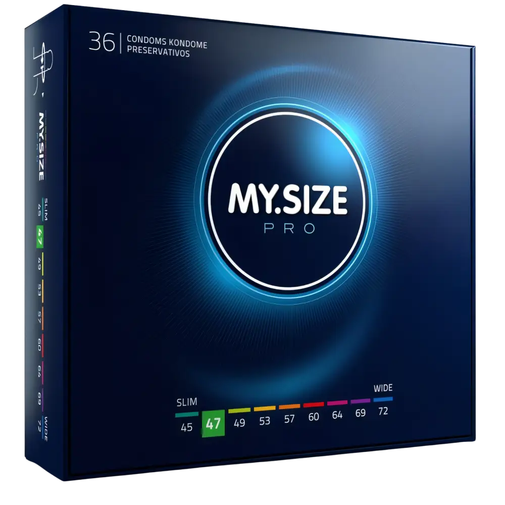 MY SIZE - PRO PRESERVATIVOS 47 MM 36 UNIDADES