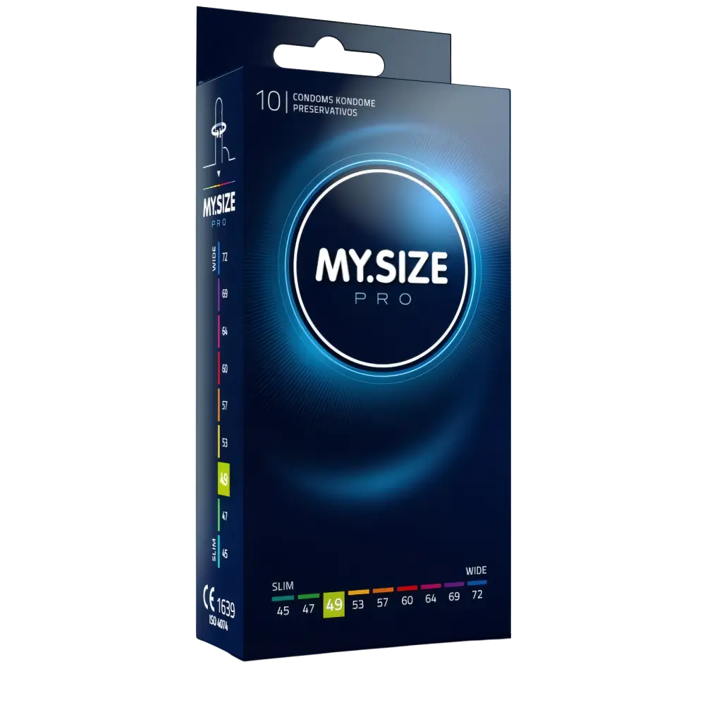 MY SIZE - PRO PRESERVATIVOS 49 MM 10 UNIDADES
