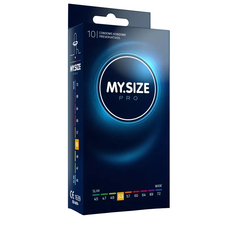 MY SIZE - PRO PRESERVATIVOS 53 MM 10 UNIDADES