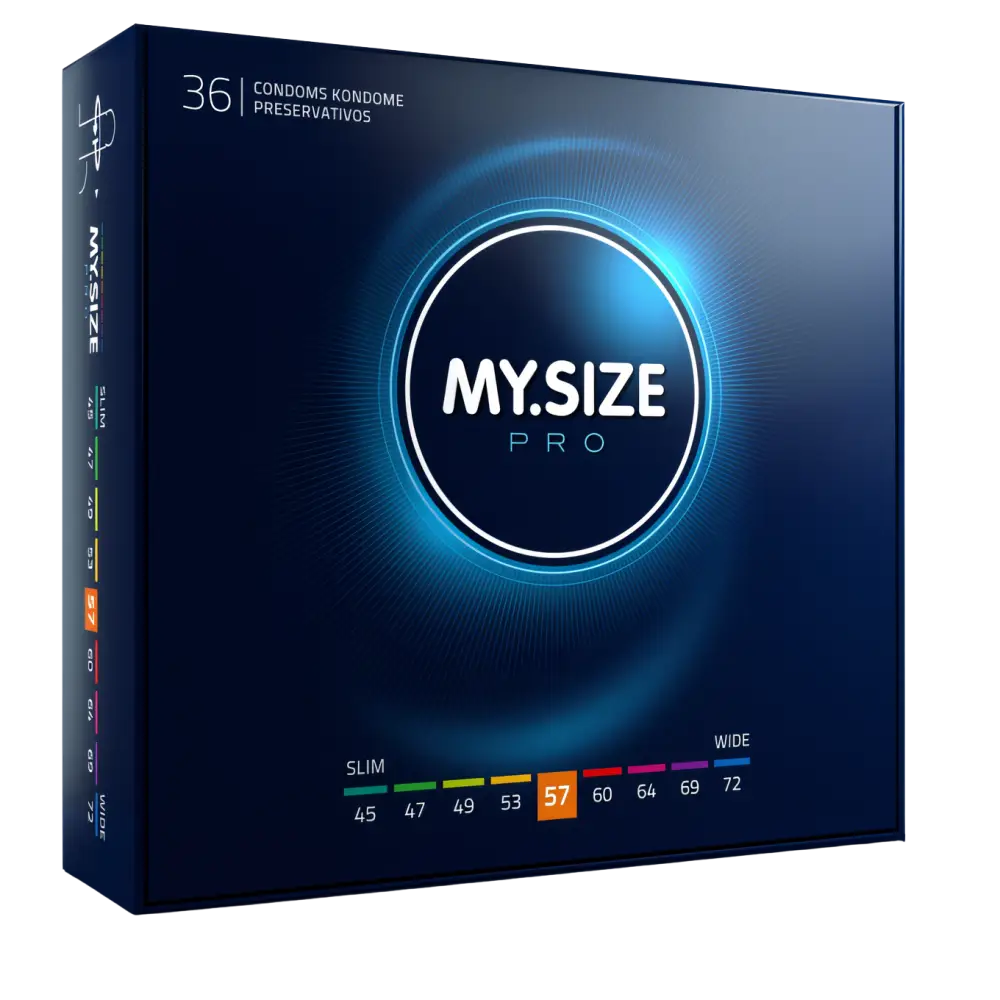 MY SIZE - PRO PRESERVATIVOS 57 MM 36 UNIDADES