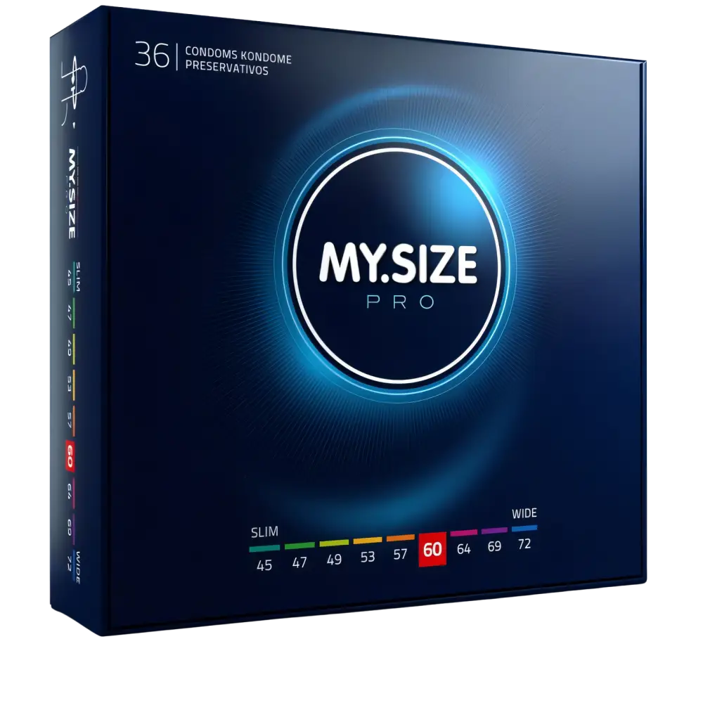 MY SIZE - PRO PRESERVATIVOS 60 MM 36 UNIDADES
