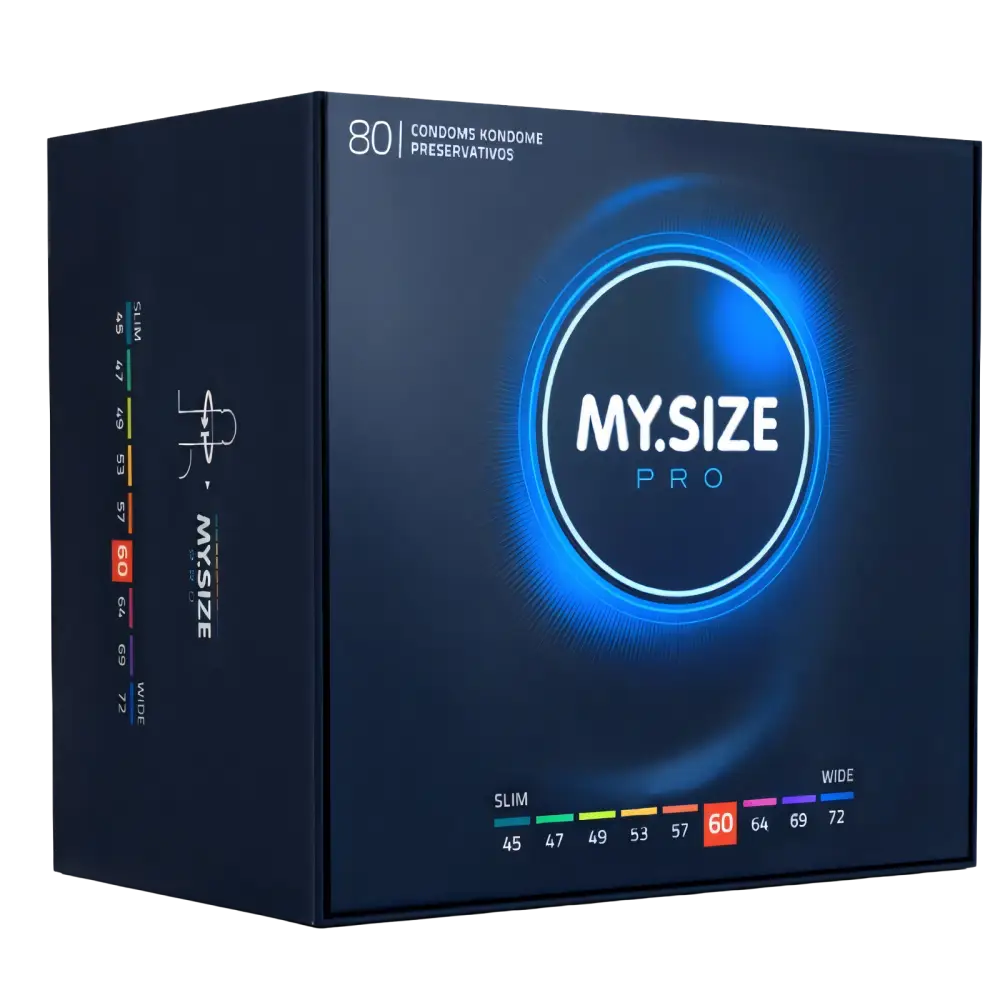 MY SIZE - PRO PRESERVATIVOS 60 MM 80 UNIDADES