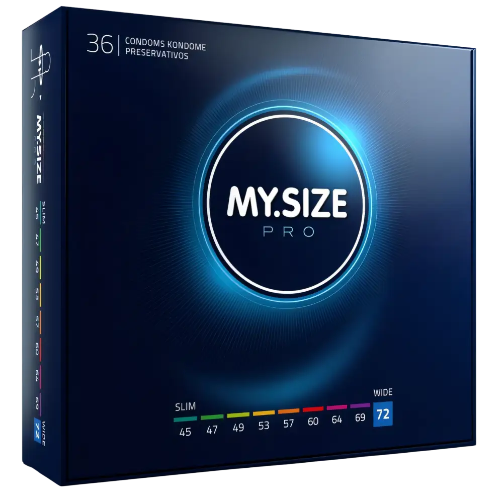 MY SIZE - PRO PRESERVATIVOS 72 MM 36 UNIDADES