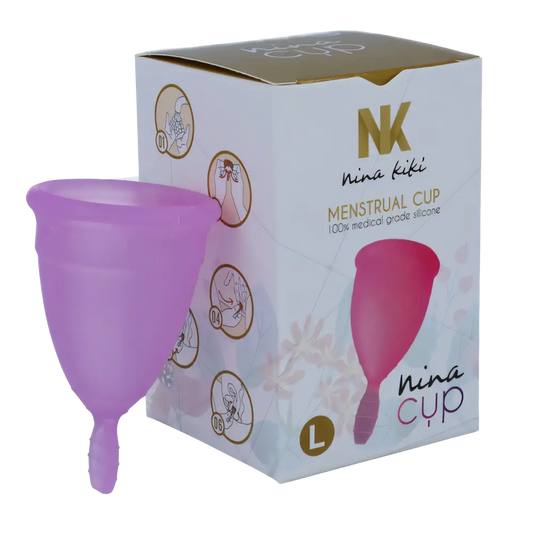NINA KIKÍ - COPA MENSTRUAL LILA - TALLA L