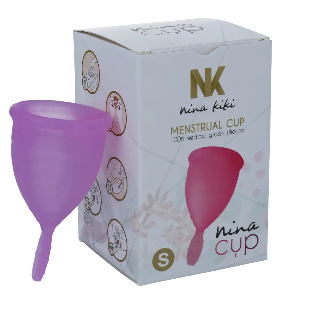 NINA KIKÍ - COPA MENSTRUAL LILA - TALLA S