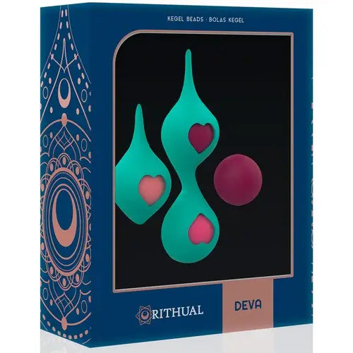 RITHUAL - DEVA SET ENTRENAMIENTO PELVICO VERDE AQUA - — / AQUA
