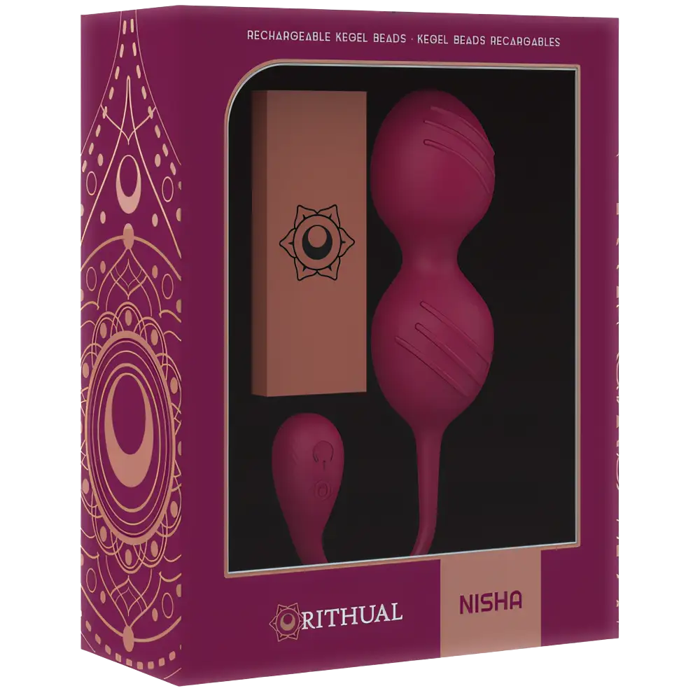 RITHUAL - NISHA BOLAS KEGEL RECARGABLES VIBRADORAS ORQUIDEA - — / ORQUIDEA
