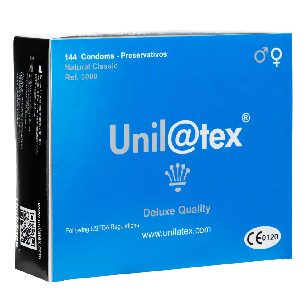 UNILATEX - PRESERVATIVOS NATURALES 144 UDS