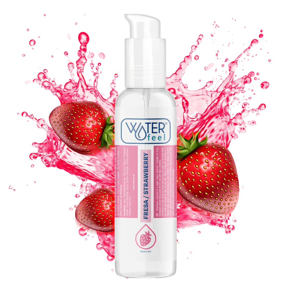 WATERFEEL - LUBRICANTE BASE AGUA FRESA 175 ML