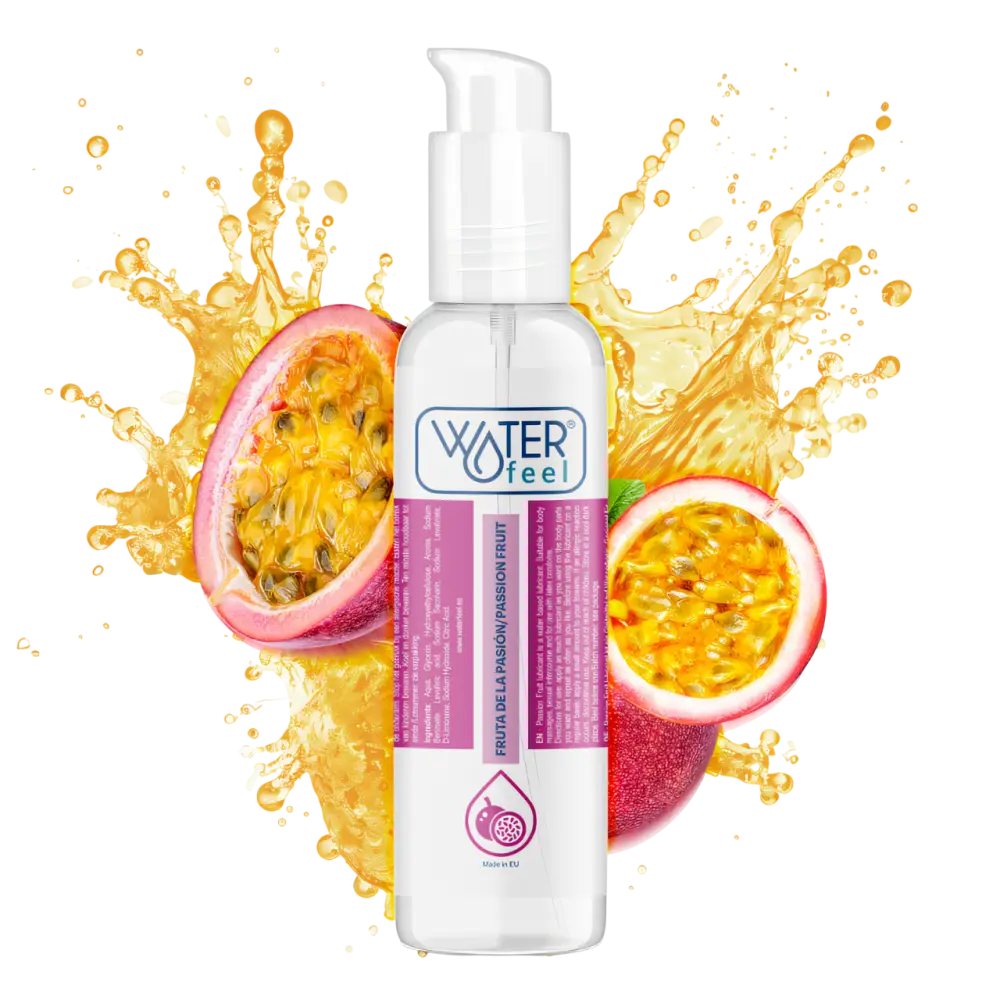WATERFEEL - LUBRICANTE BASE AGUA FRUTA DE LA PASIÓN 175 ML